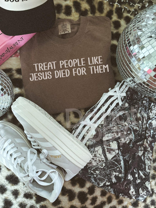 treat people like jesus tee