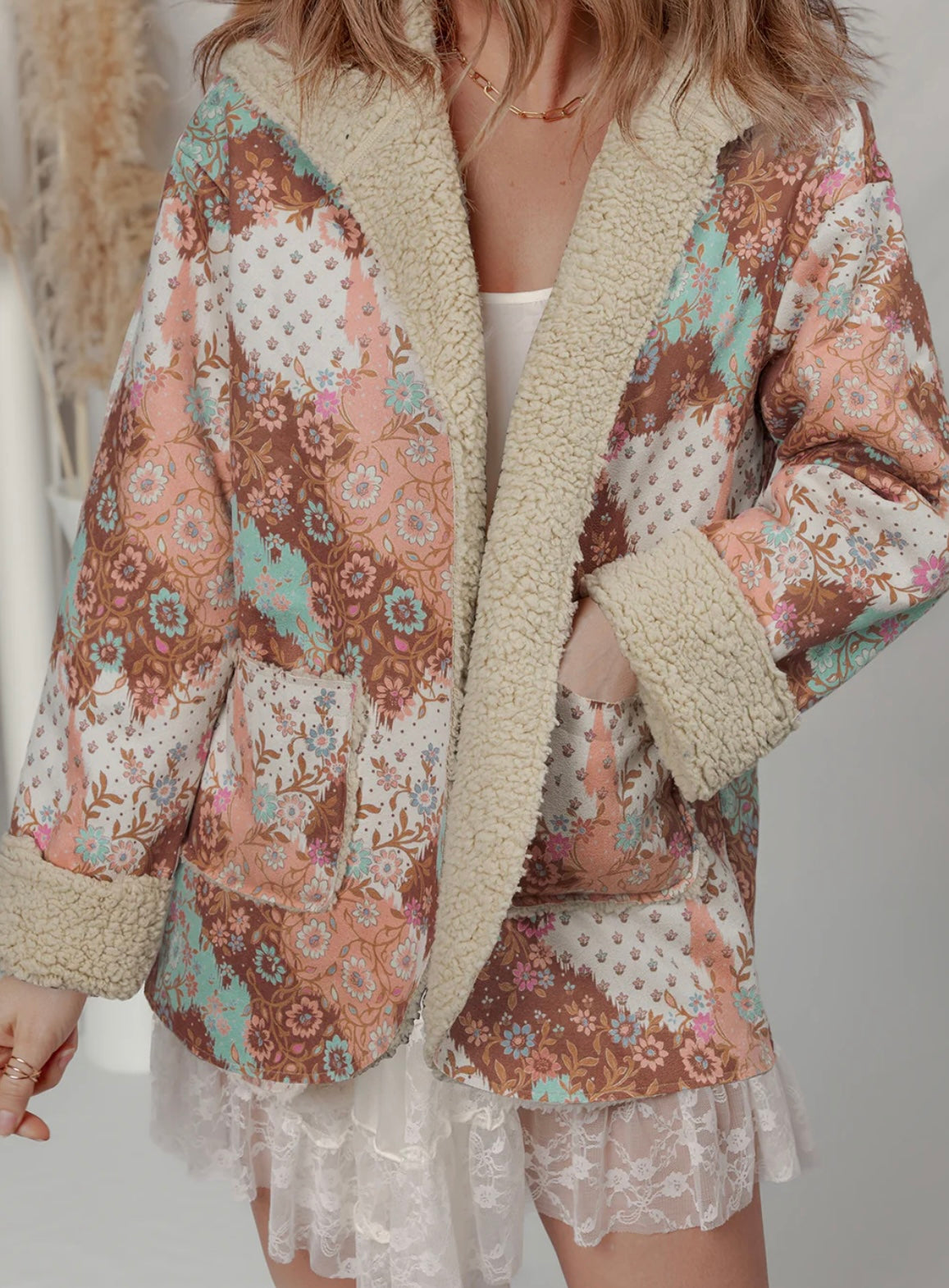 vintage paisley sherpas